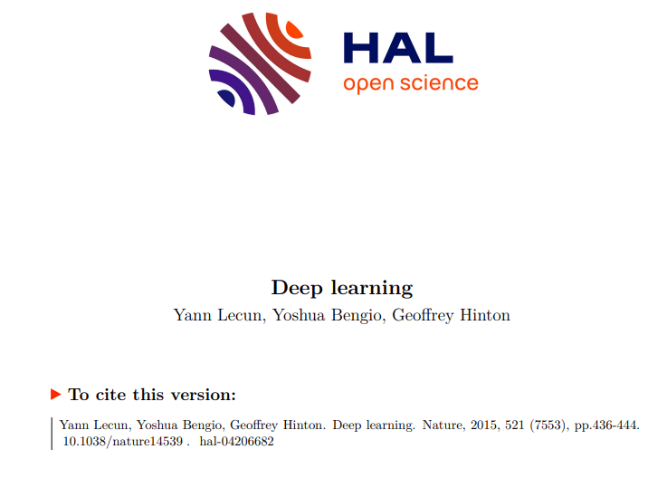 Deep Learning